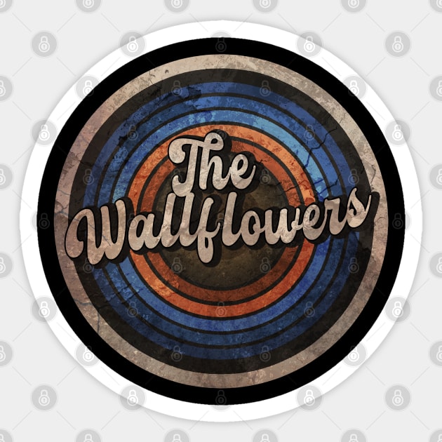 the Wallflowers - (i am strong) Sticker by JakQueApparels